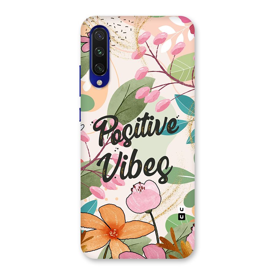 Positive Vibes Back Case for Mi A3