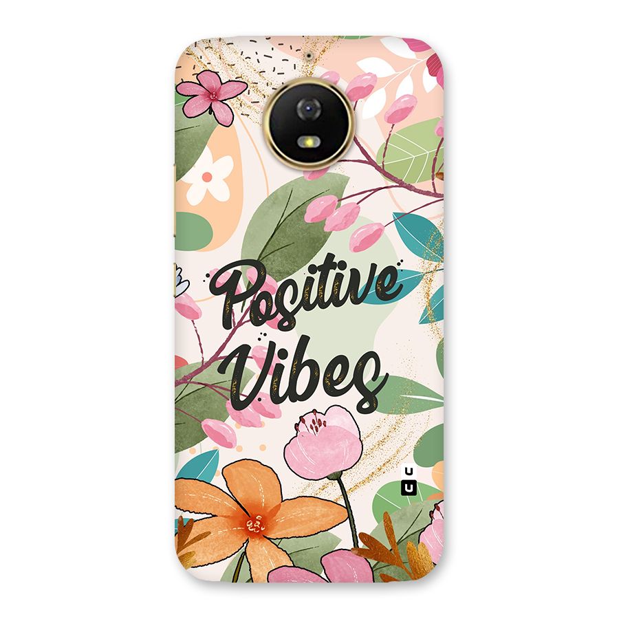 Positive Vibes Back Case for Moto G5s
