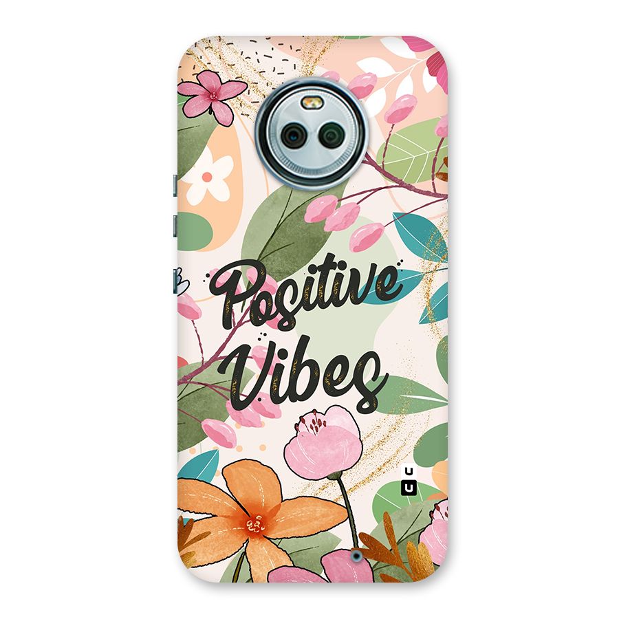 Positive Vibes Back Case for Moto X4