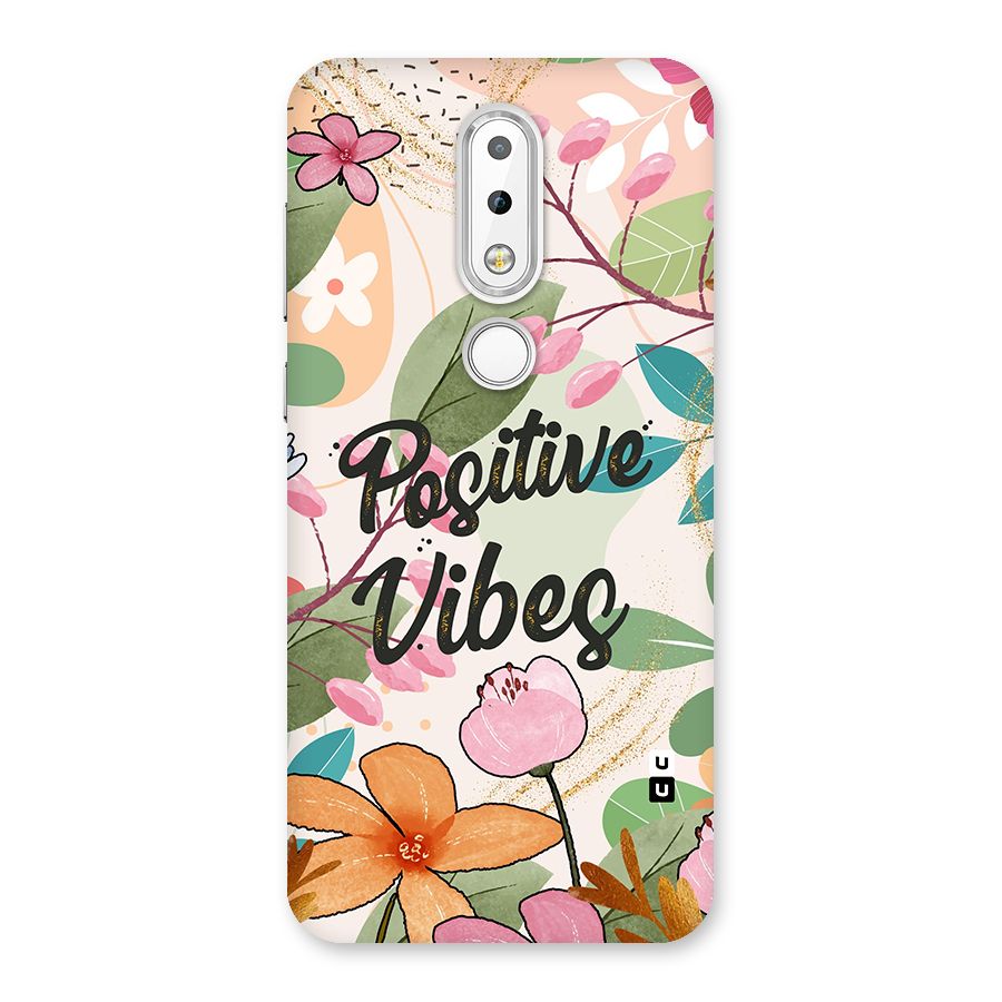 Positive Vibes Back Case for Nokia 6.1 Plus