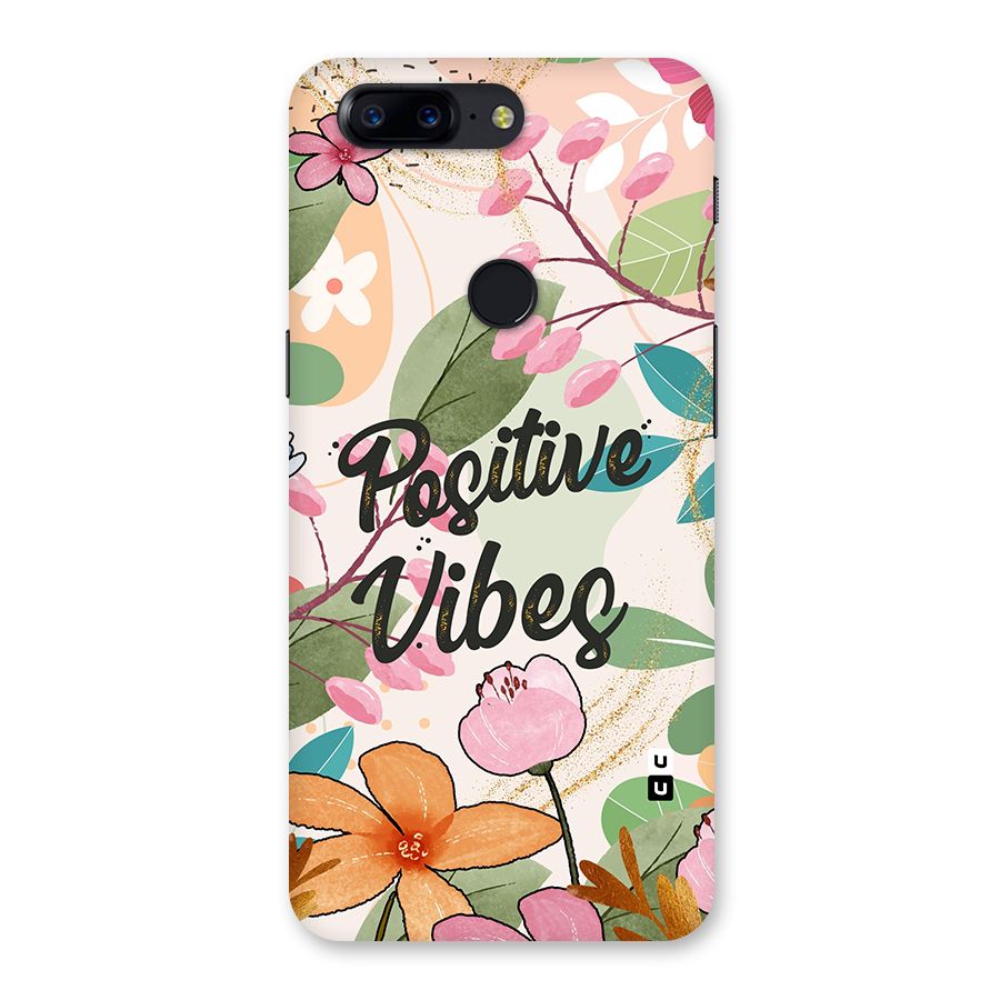 Positive Vibes Back Case for OnePlus 5T