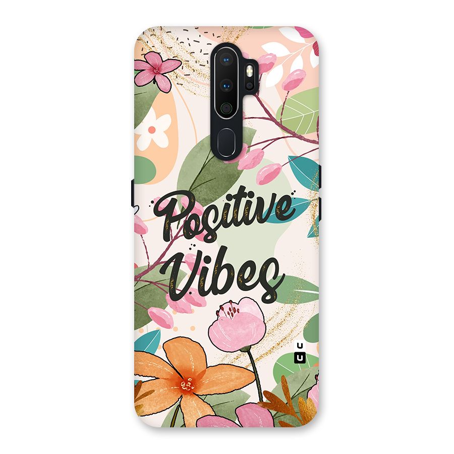 Positive Vibes Back Case for Oppo A5 (2020)
