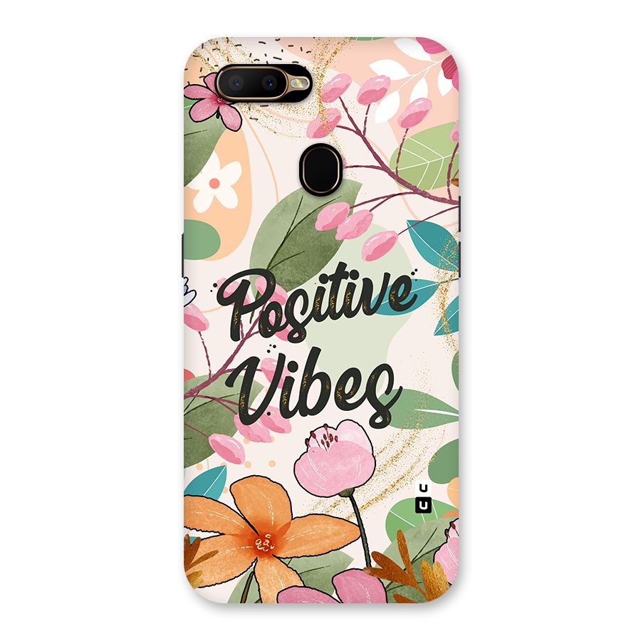 Positive Vibes Back Case for Oppo A5s