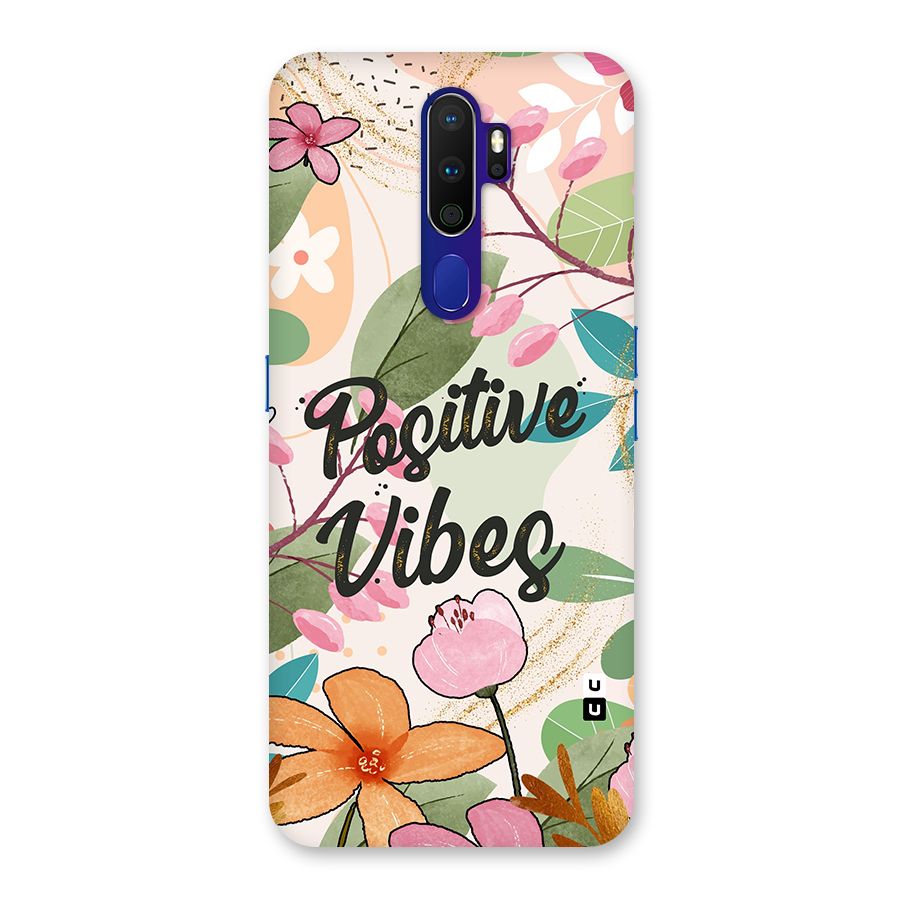 Positive Vibes Back Case for Oppo A9 (2020)