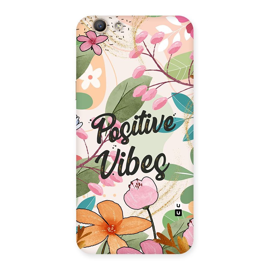 Positive Vibes Back Case for Oppo F1s