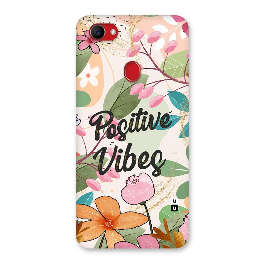 Positive Vibes Back Case for Oppo F7
