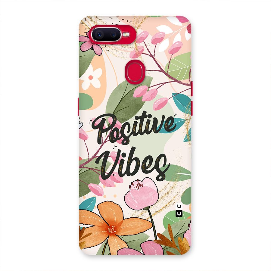 Positive Vibes Back Case for Oppo F9 Pro