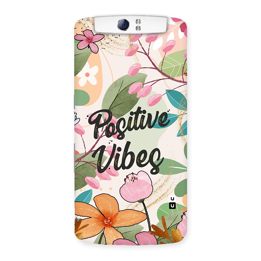 Positive Vibes Back Case for Oppo N1