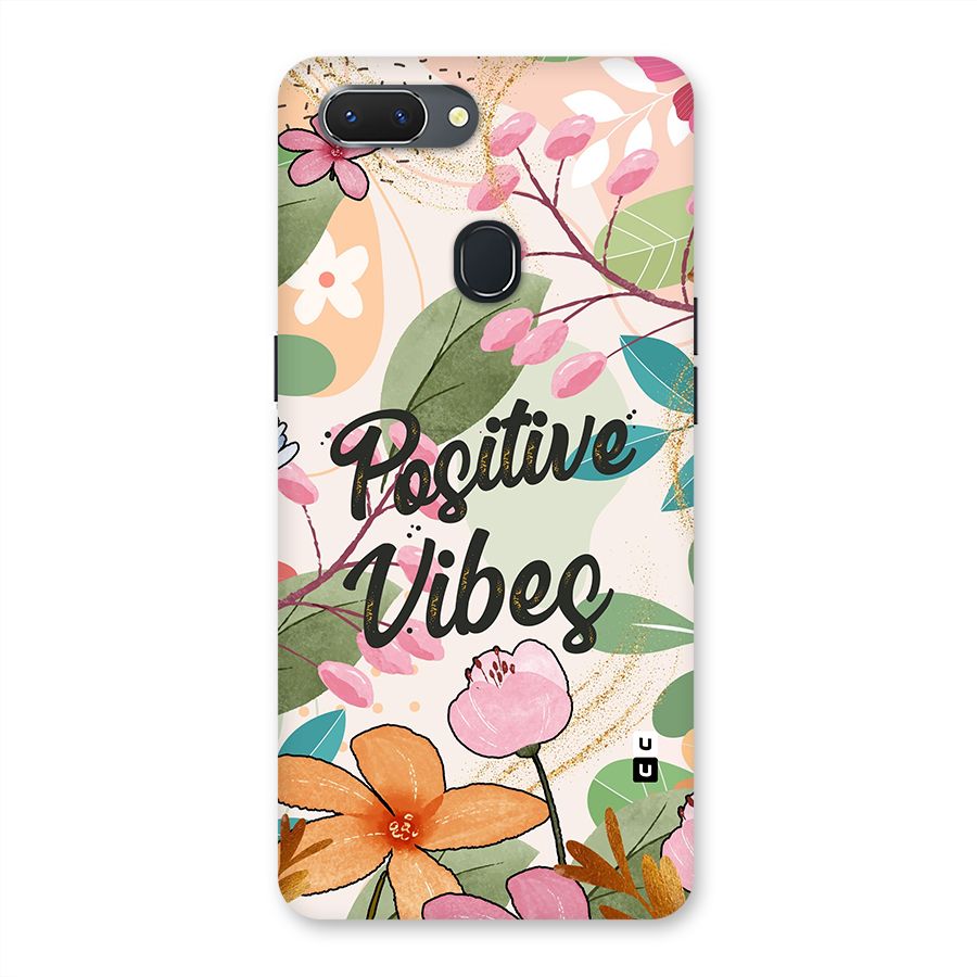 Positive Vibes Back Case for Oppo Realme 2