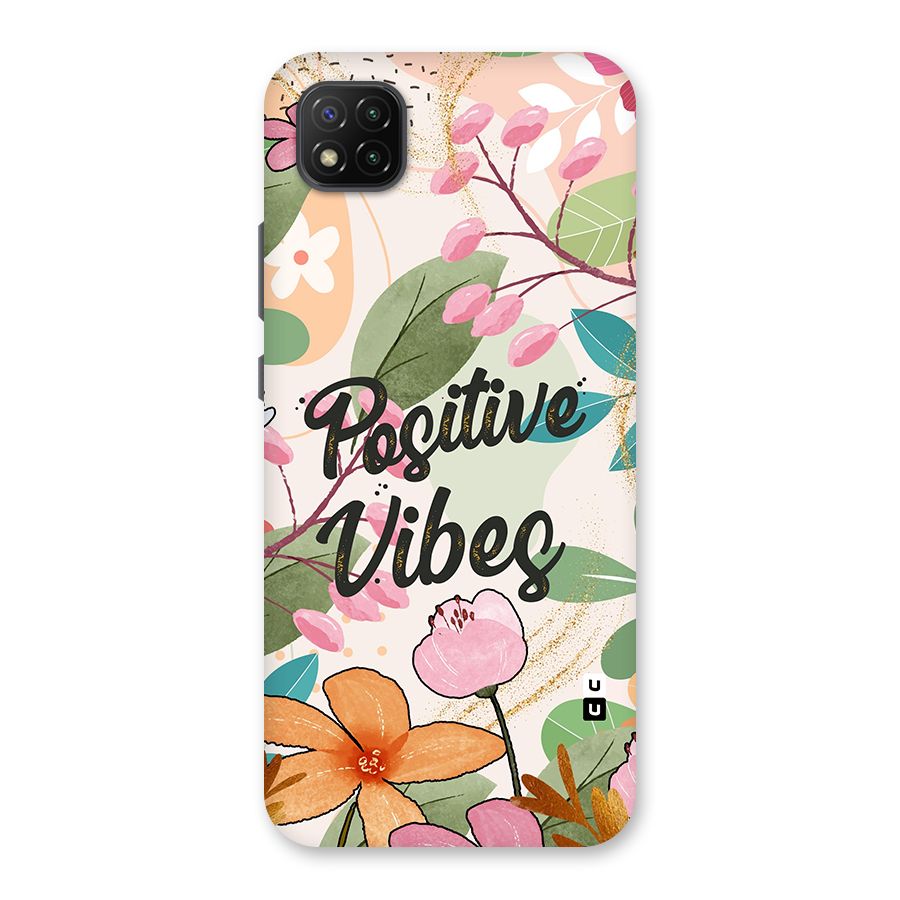 Positive Vibes Back Case for Poco C3