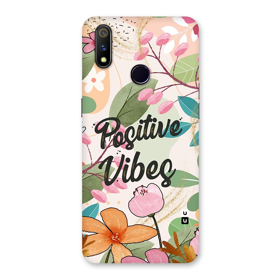 Positive Vibes Back Case for Realme 3 Pro