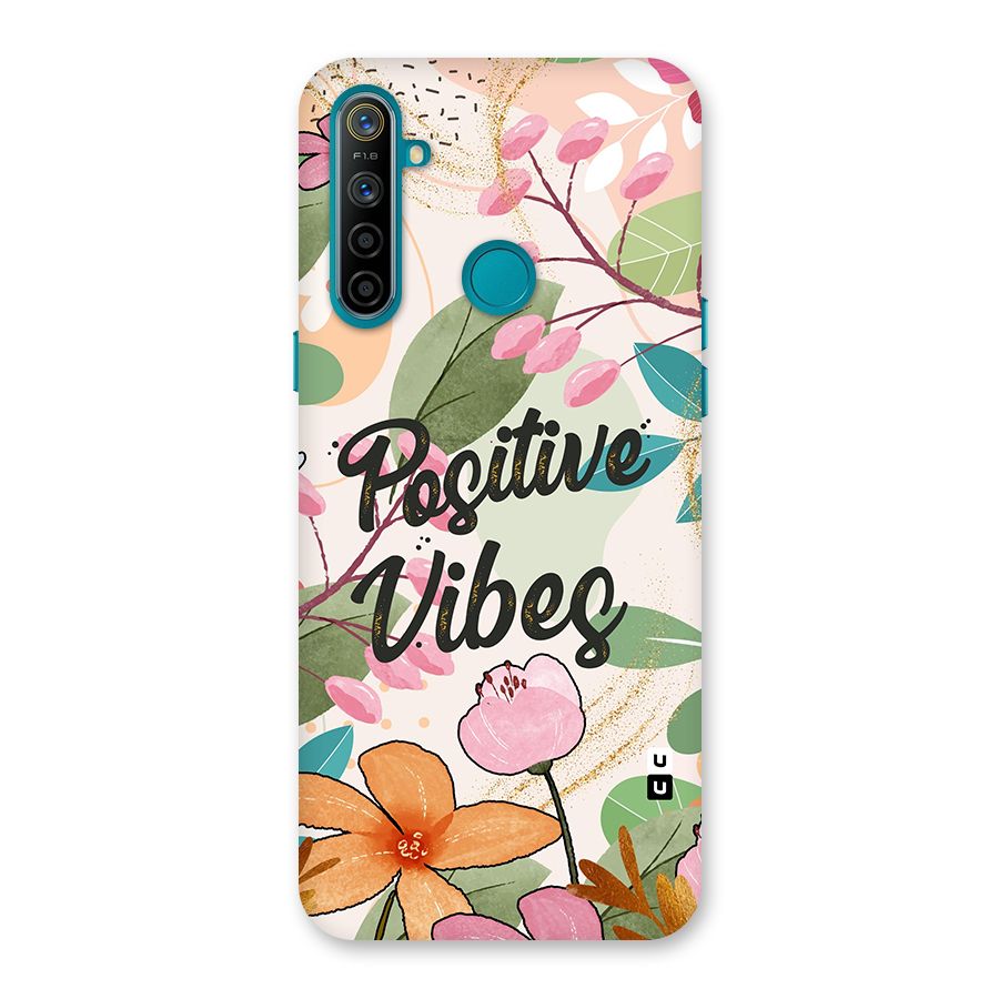 Positive Vibes Back Case for Realme 5i
