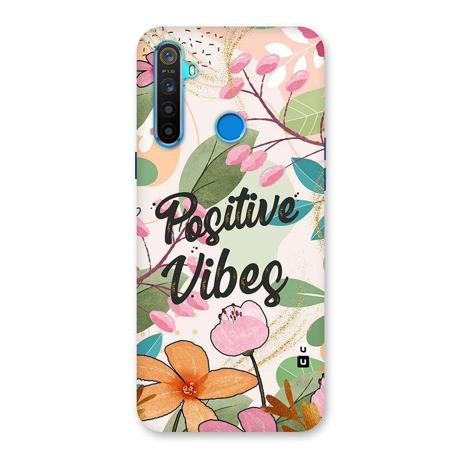 Positive Vibes Back Case for Realme 5s