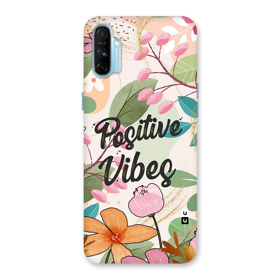 Positive Vibes Back Case for Realme Narzo 20A