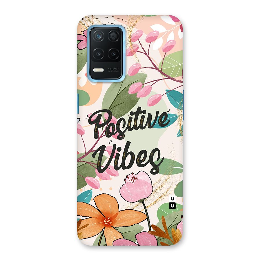 Positive Vibes Back Case for Realme Narzo 30 5G