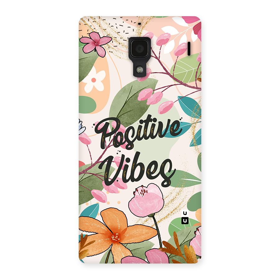 Positive Vibes Back Case for Redmi 1S