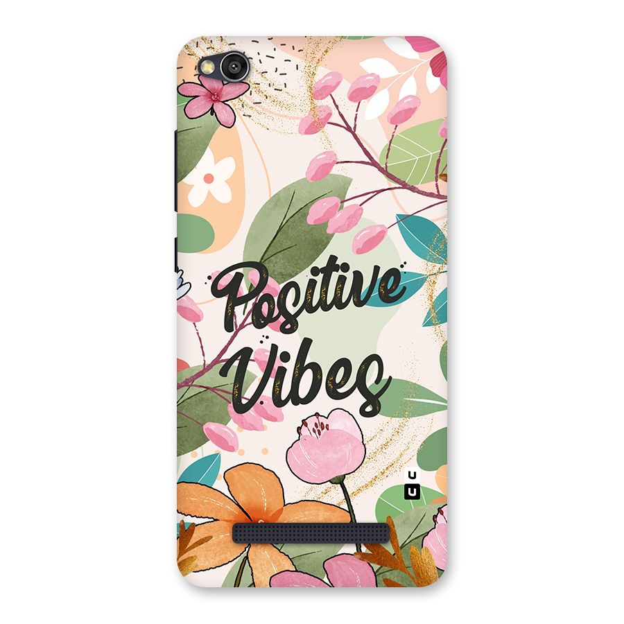 Positive Vibes Back Case for Redmi 4A