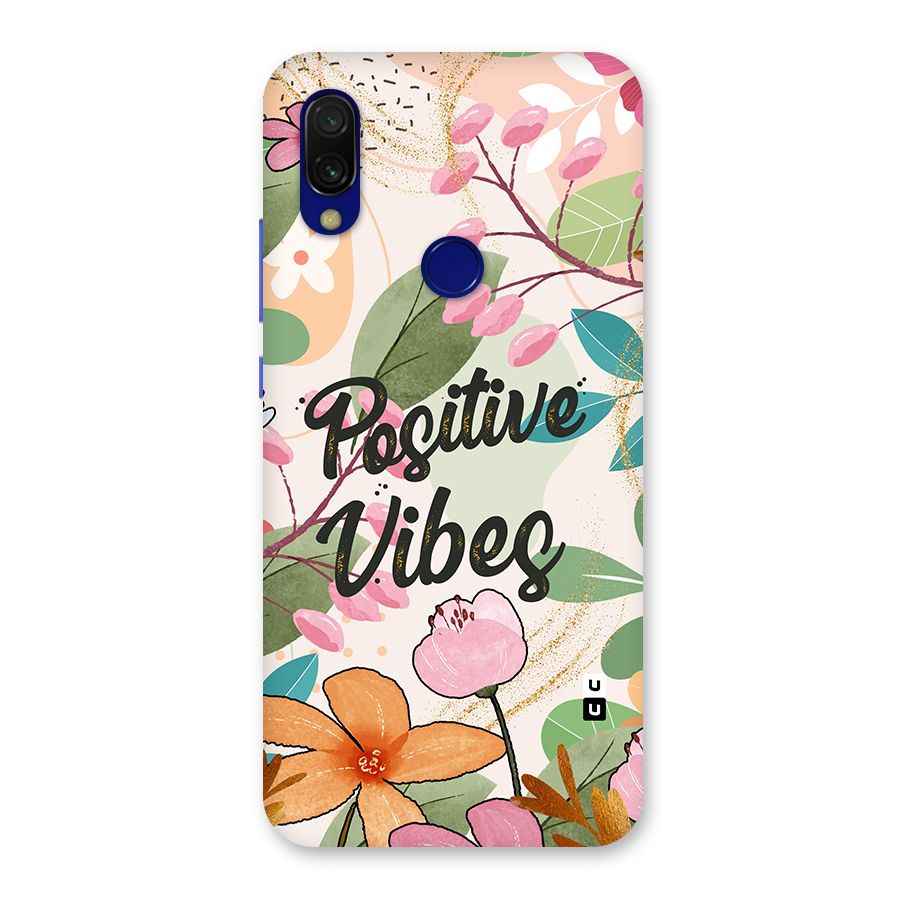 Positive Vibes Back Case for Redmi 7