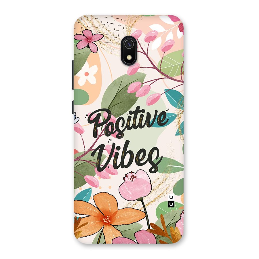 Positive Vibes Back Case for Redmi 8A