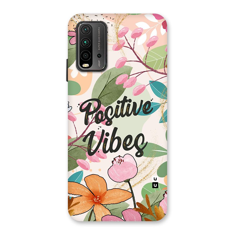 Positive Vibes Back Case for Redmi 9 Power