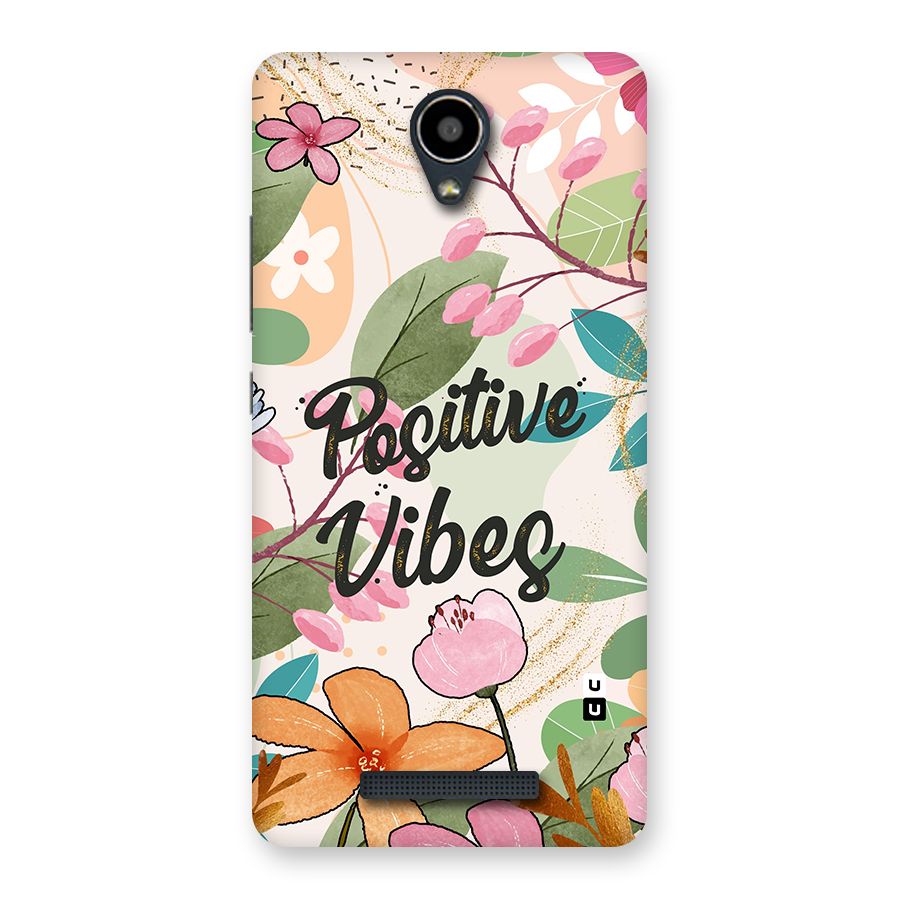 Positive Vibes Back Case for Redmi Note 2