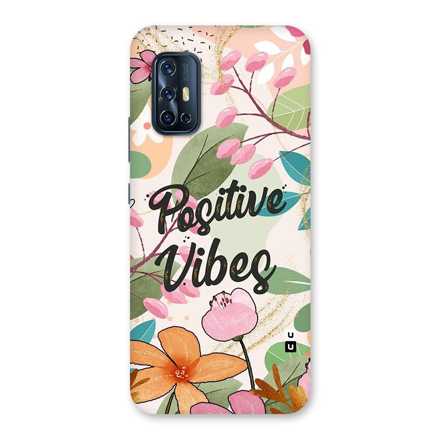 Positive Vibes Back Case for Vivo V17