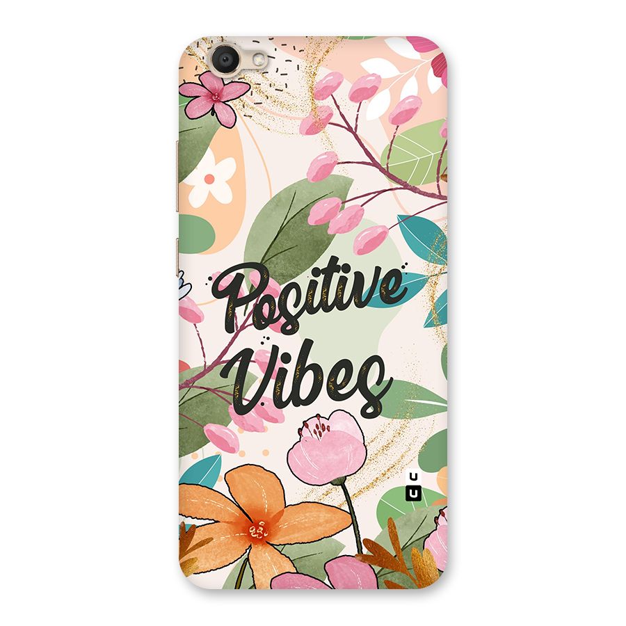 Positive Vibes Back Case for Vivo V5