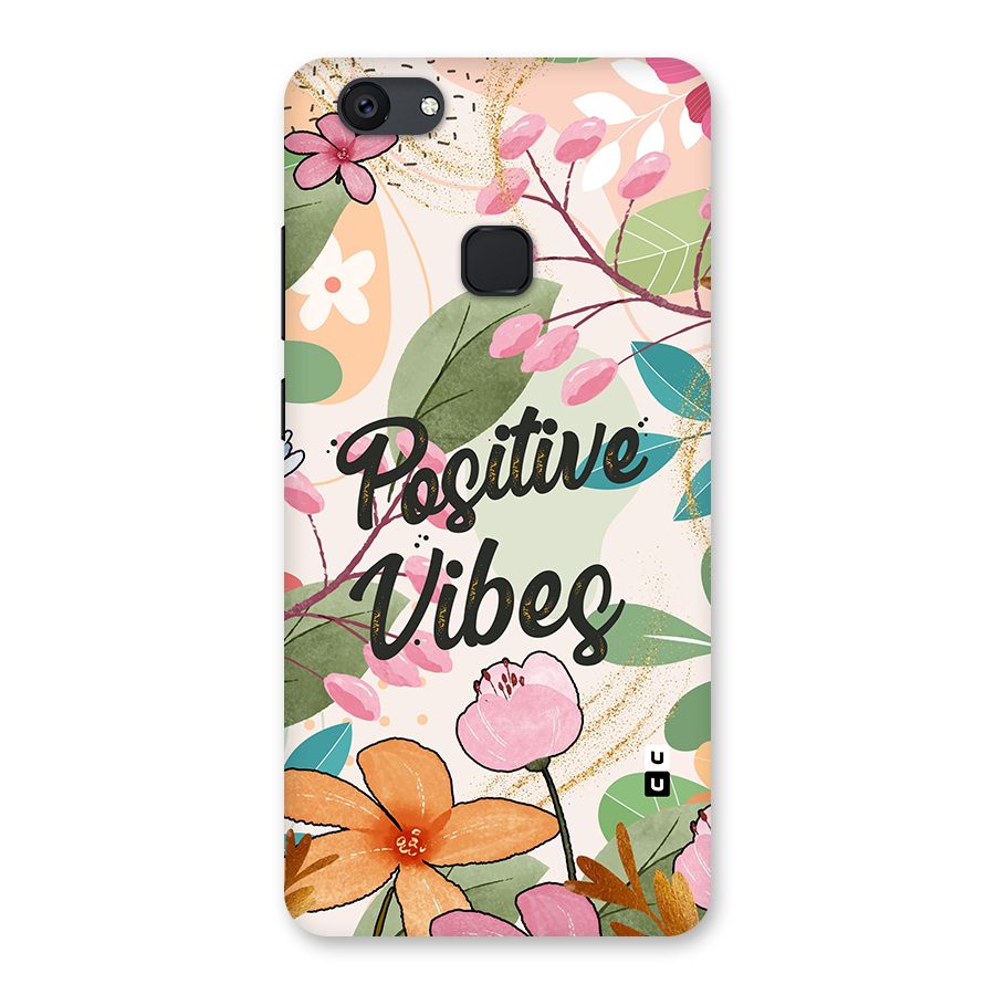 Positive Vibes Back Case for Vivo V7 Plus
