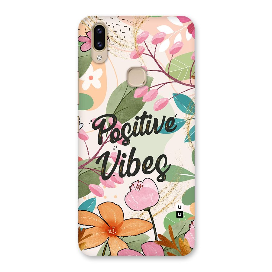 Positive Vibes Back Case for Vivo V9 Youth
