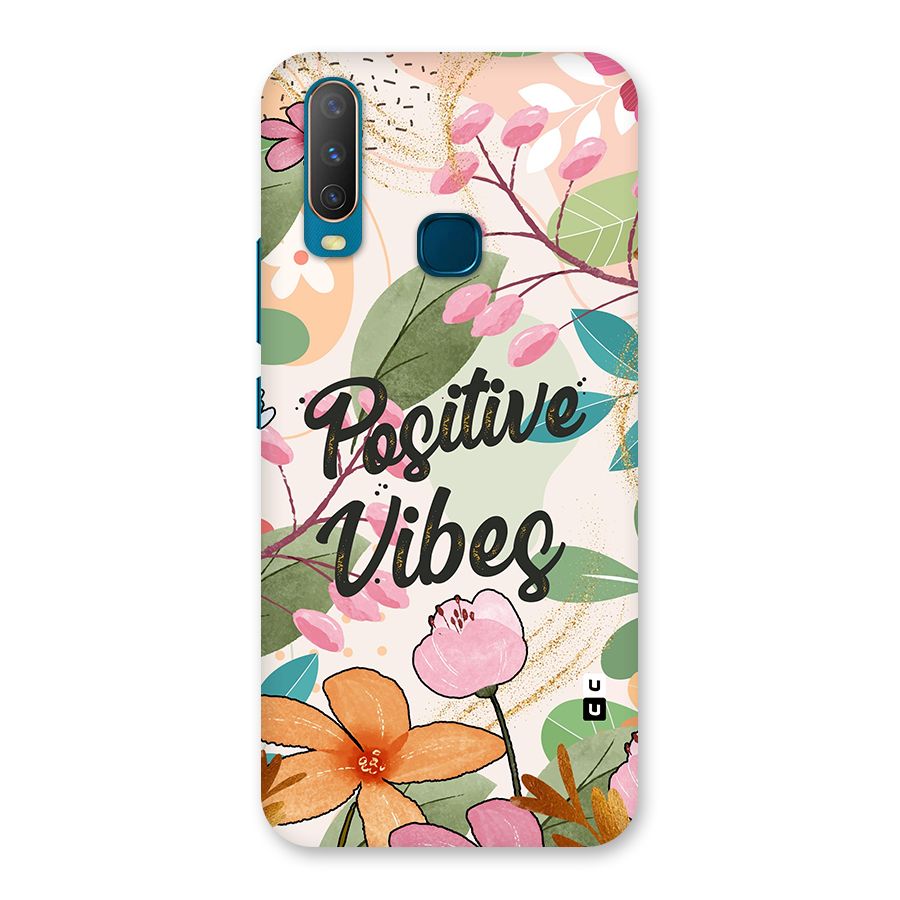 Positive Vibes Back Case for Vivo Y11