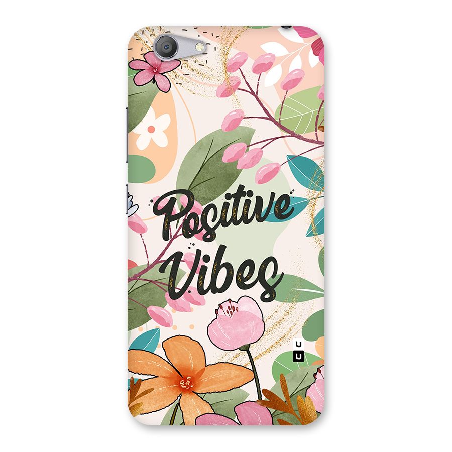 Positive Vibes Back Case for Vivo Y53
