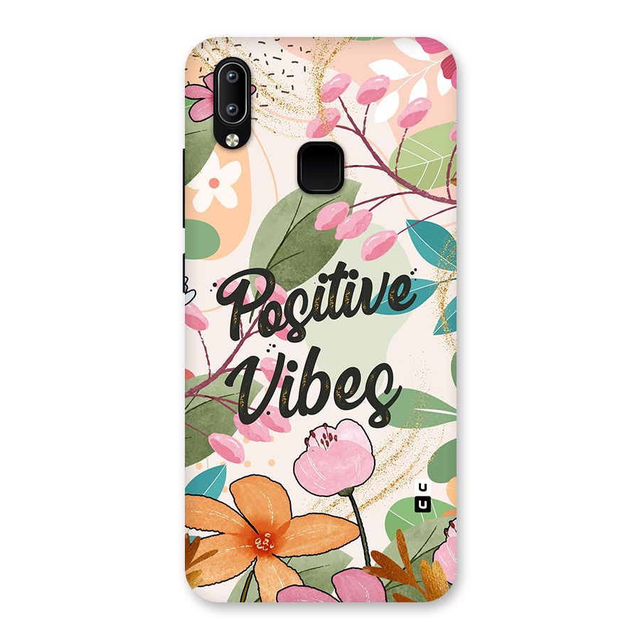 Positive Vibes Back Case for Vivo Y93
