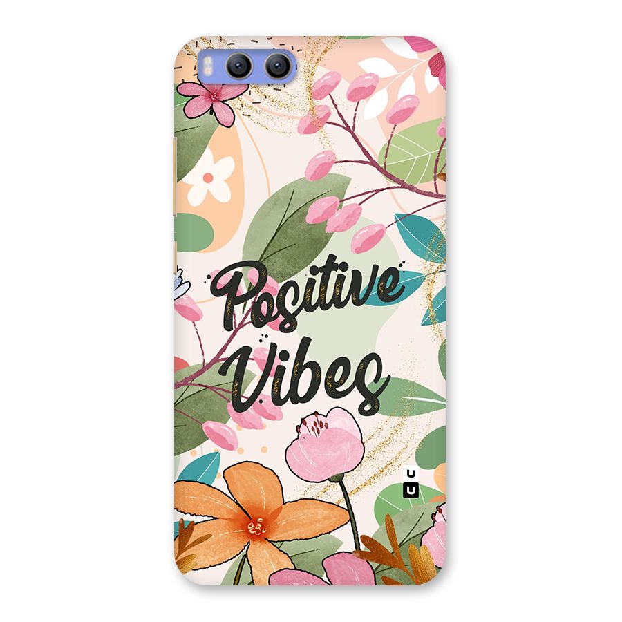 Positive Vibes Back Case for Xiaomi Mi 6