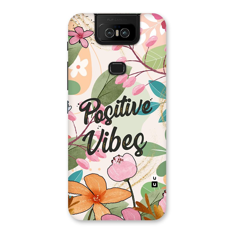 Positive Vibes Back Case for Zenfone 6z