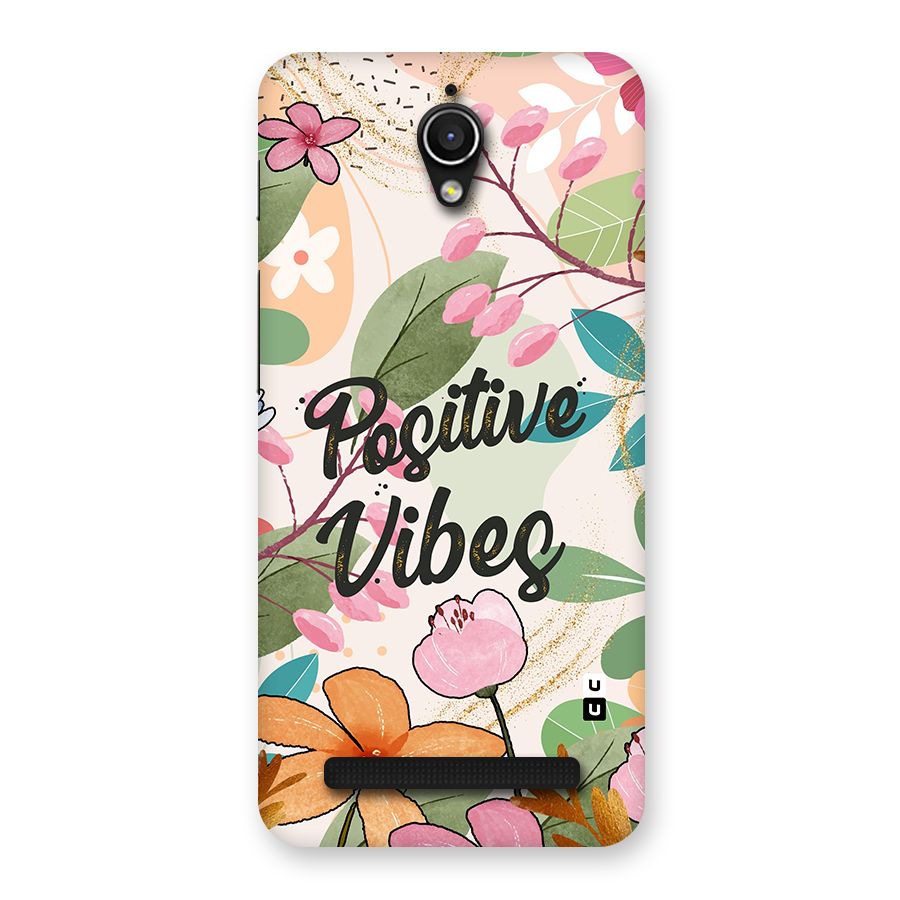 Positive Vibes Back Case for Zenfone Go