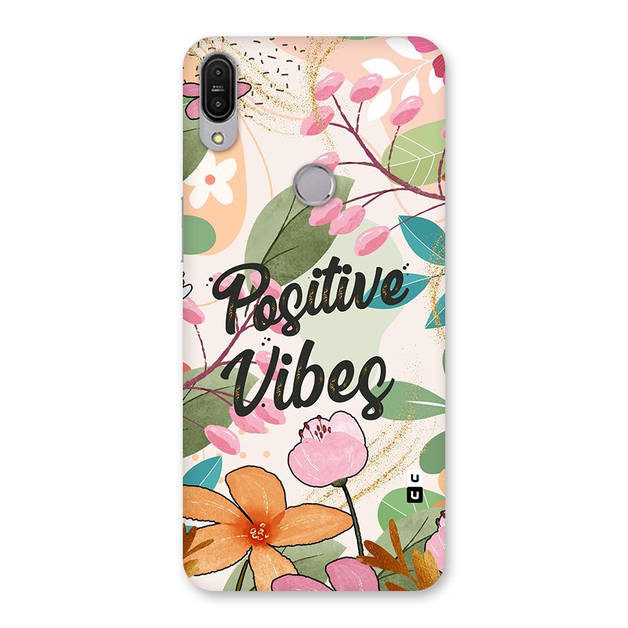 Positive Vibes Back Case for Zenfone Max Pro M1