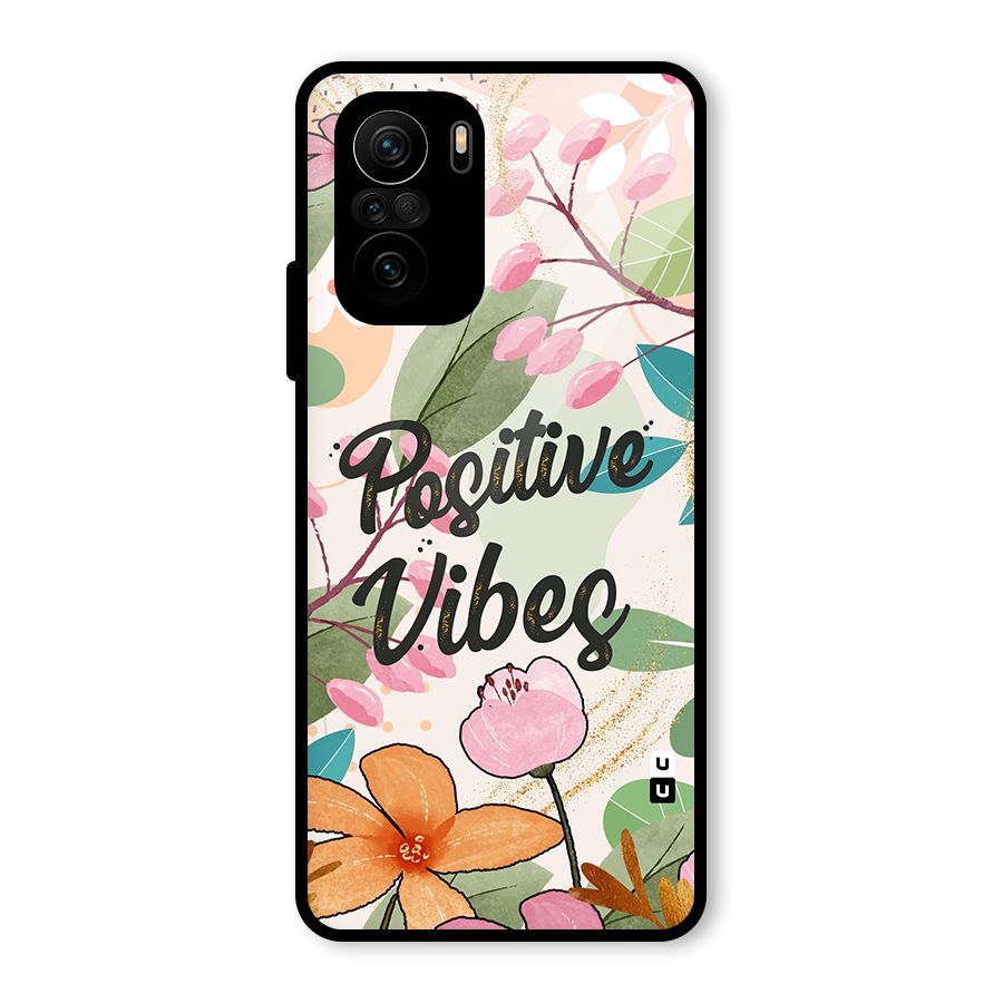 Positive Vibes Glass Back Case for Mi 11X Pro