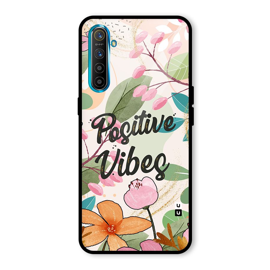 Positive Vibes Glass Back Case for Realme X2