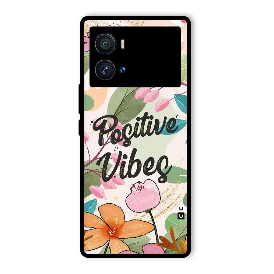 Positive Vibes Glass Back Case for Vivo iQOO 9 Pro