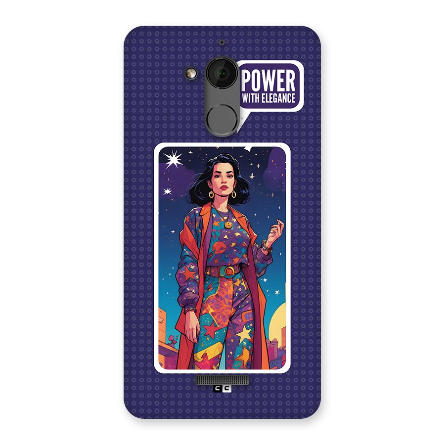 Power With Elegance Back Case for Coolpad Note 5