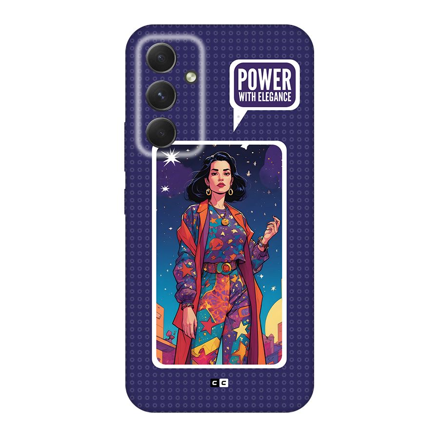Power With Elegance Back Case for Galaxy A54