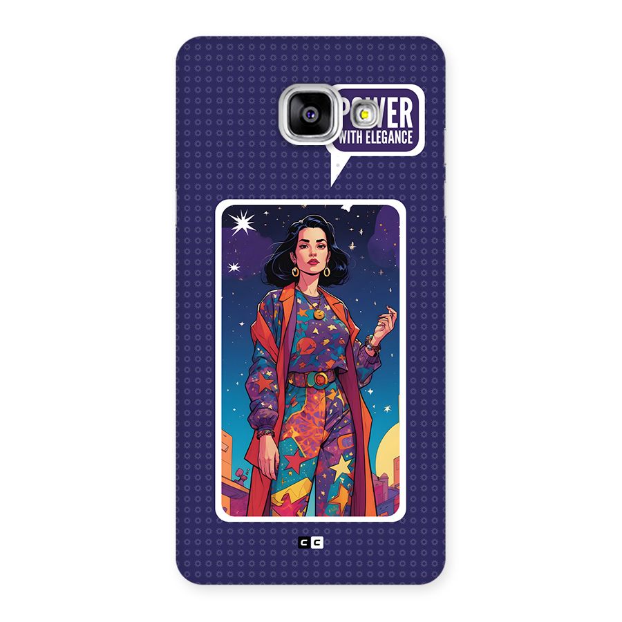 Power With Elegance Back Case for Galaxy A5 (2016)