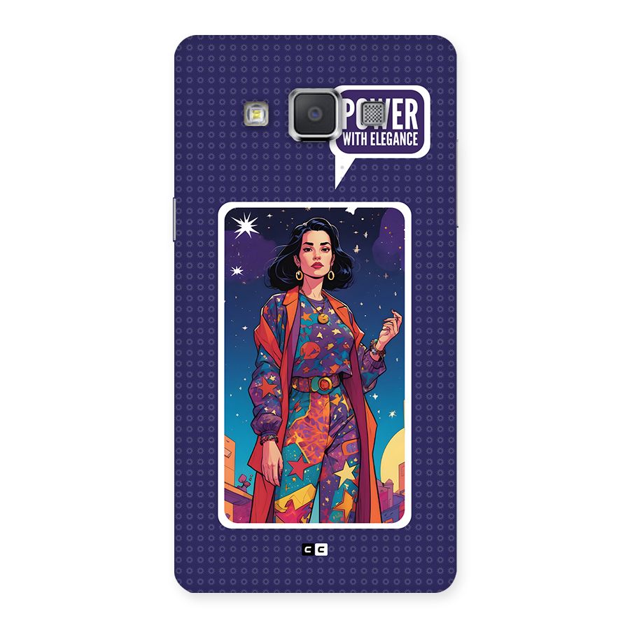 Power With Elegance Back Case for Galaxy Grand Max