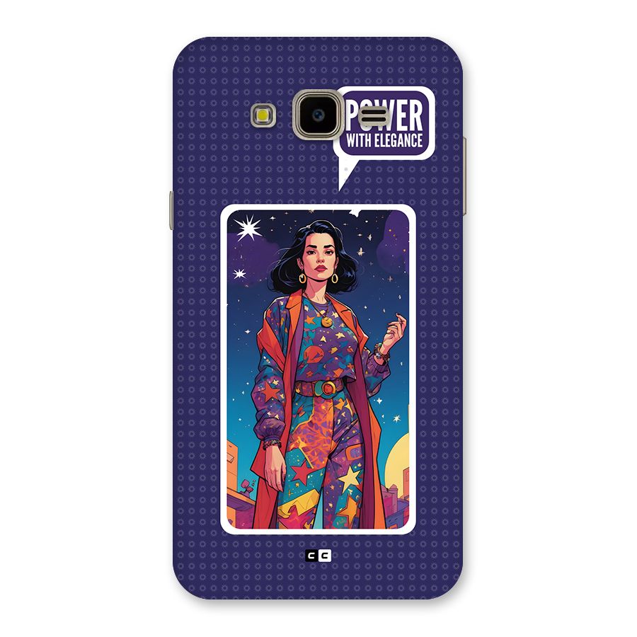 Power With Elegance Back Case for Galaxy J7 Nxt