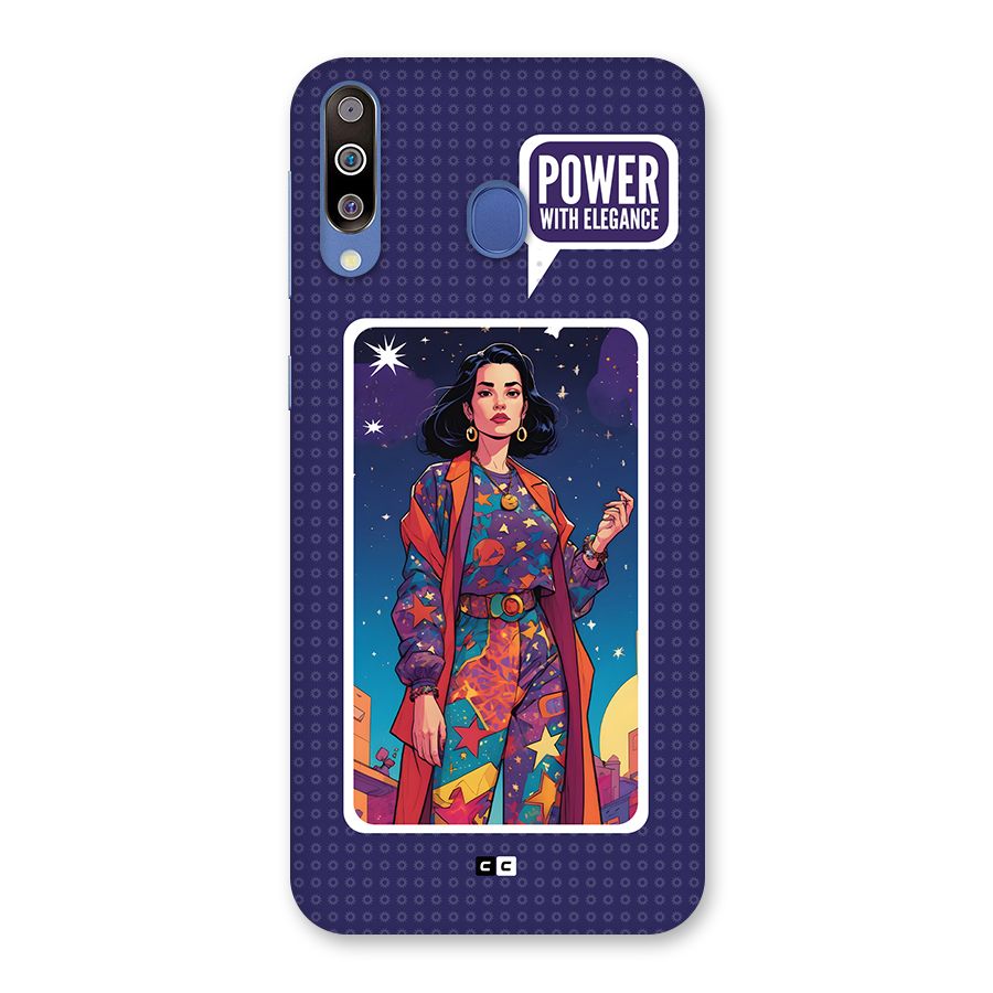 Power With Elegance Back Case for Galaxy M30