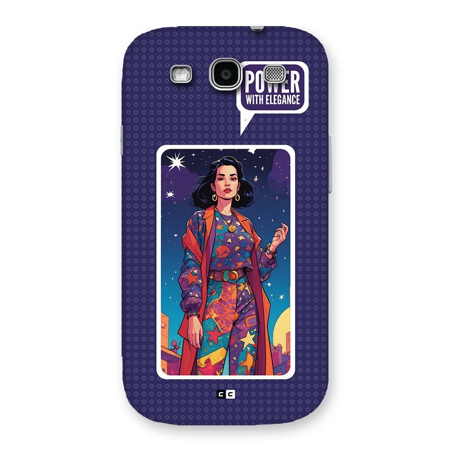 Power With Elegance Back Case for Galaxy S3