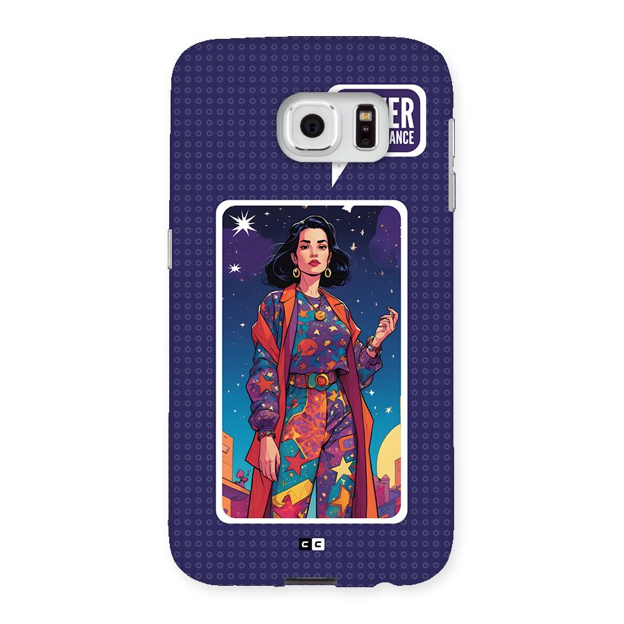 Power With Elegance Back Case for Galaxy S6