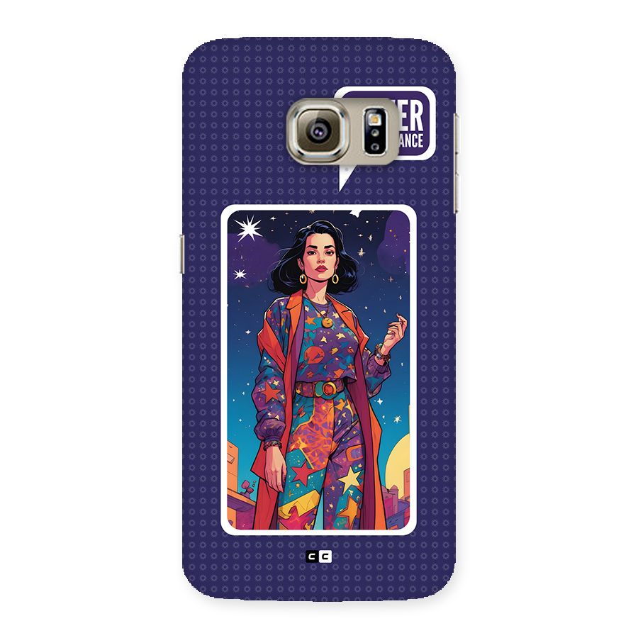 Power With Elegance Back Case for Galaxy S6 edge