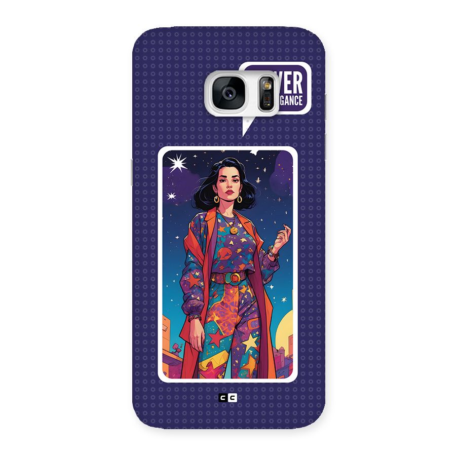 Power With Elegance Back Case for Galaxy S7 Edge