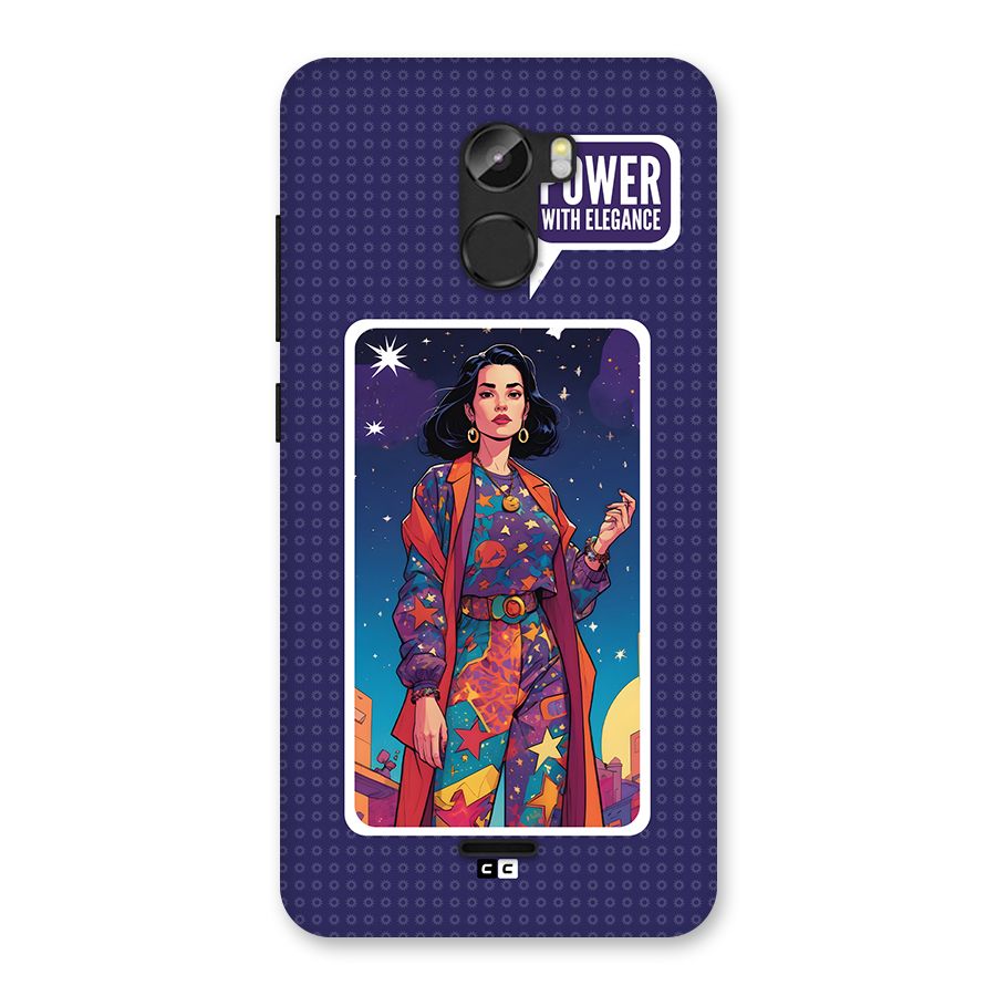 Power With Elegance Back Case for Gionee X1